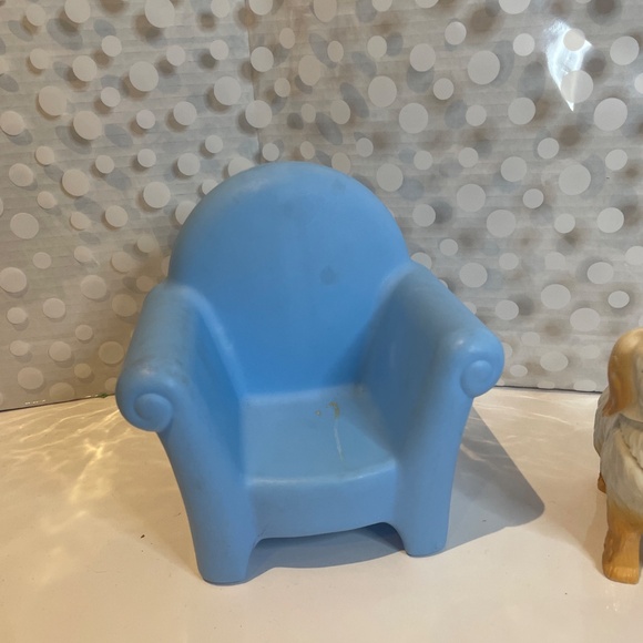 Vintage Little Tikes Barbie Just My Size 📺 Living Room - Picture 6 of 16